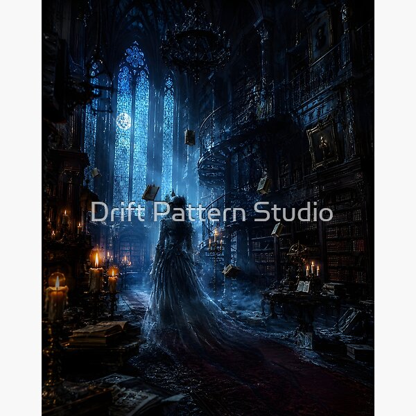 Haunted Gothic Library Ghost Scholar from the Cosy & Cottagecore collection
