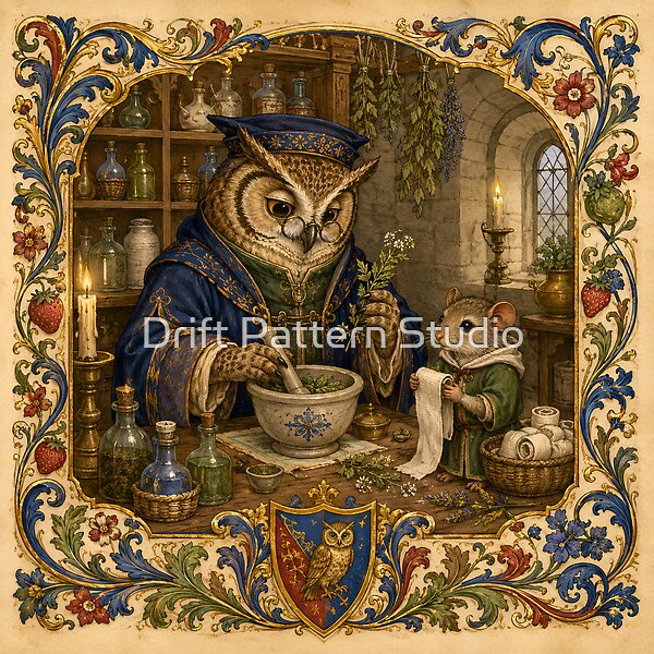 The Owl Apothecary’s Illuminated Study from the Cosy & Cottagecore collection